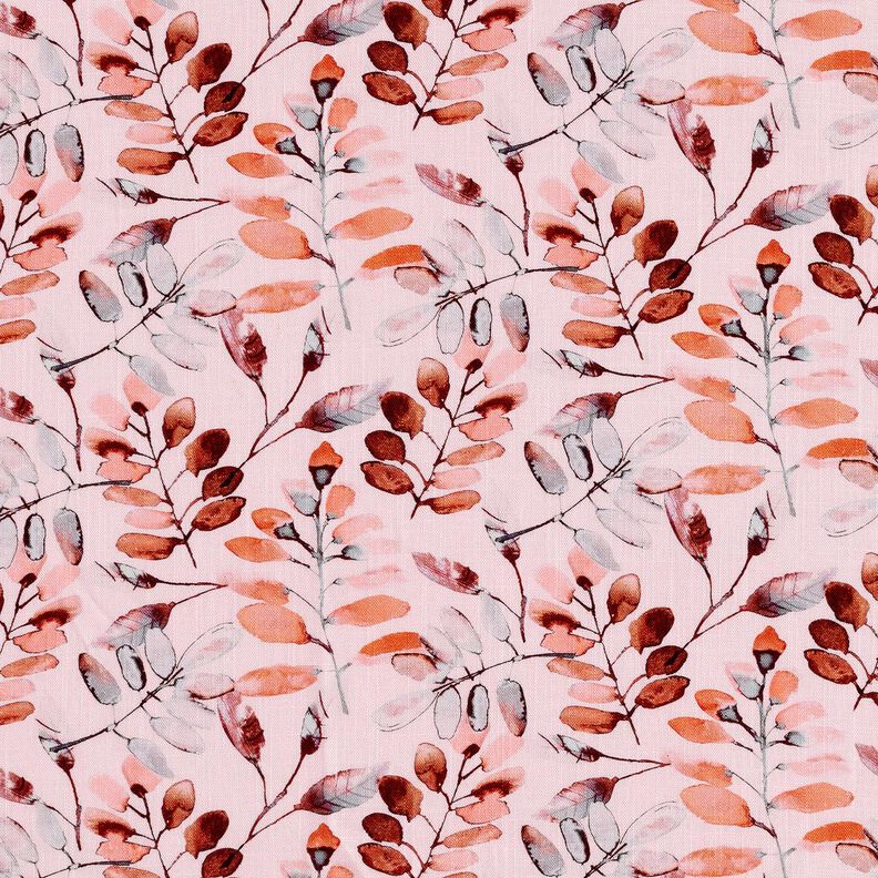 Viskoosi-pellavasekoite Eukalyptus – roosa,  image number 1