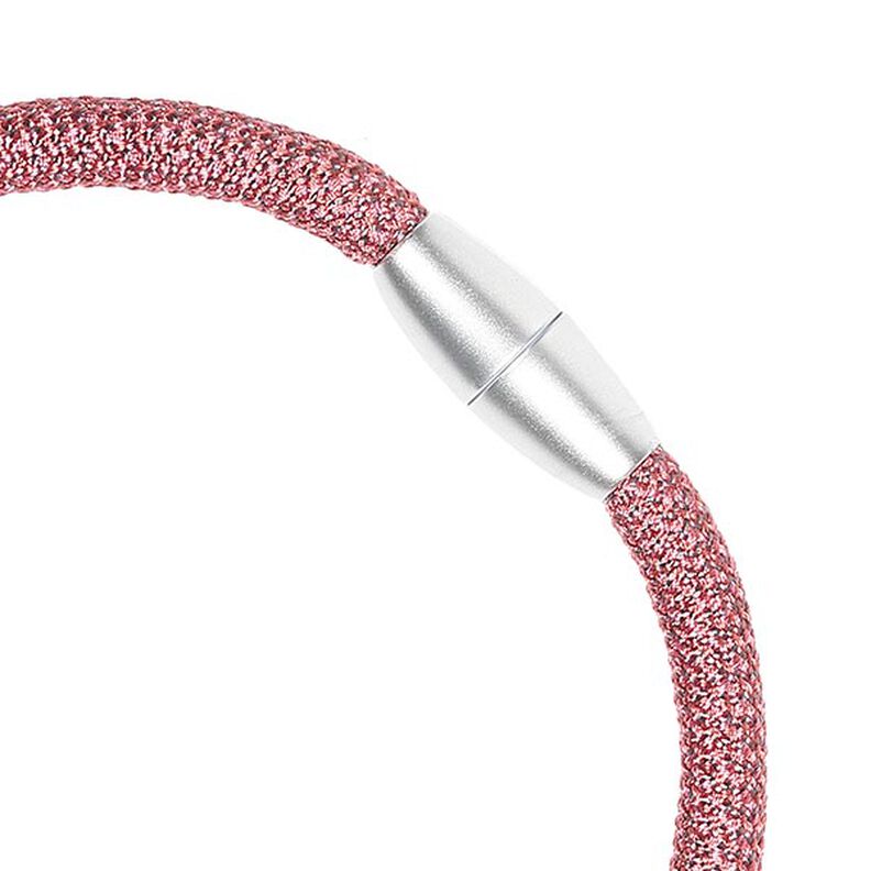 Pelkistetty verhopidike magneettisulkimella [60cm] – roosa | Gerster,  image number 2