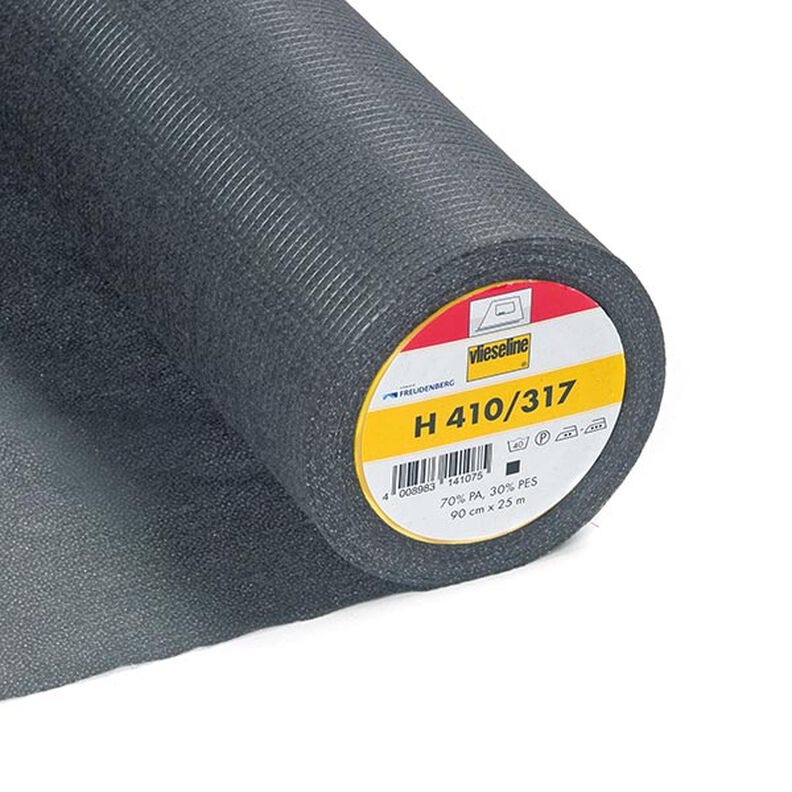 H 410 Silitettävä kangasvahvike | Vlieseline – antrasiitti,  image number 1