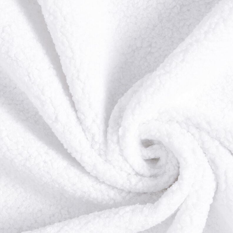 Verhoilukangas Lampaannahkatyyli – valkoinen,  image number 1