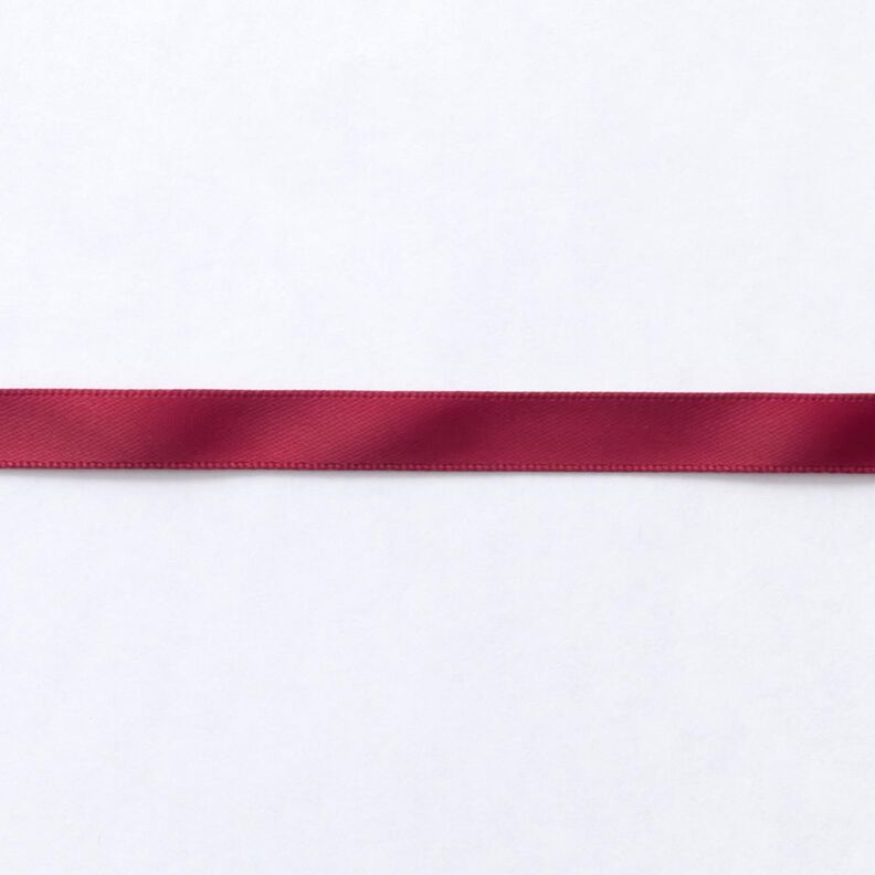 Satiininauha [9 mm] – bordeauxin punainen,  image number 1