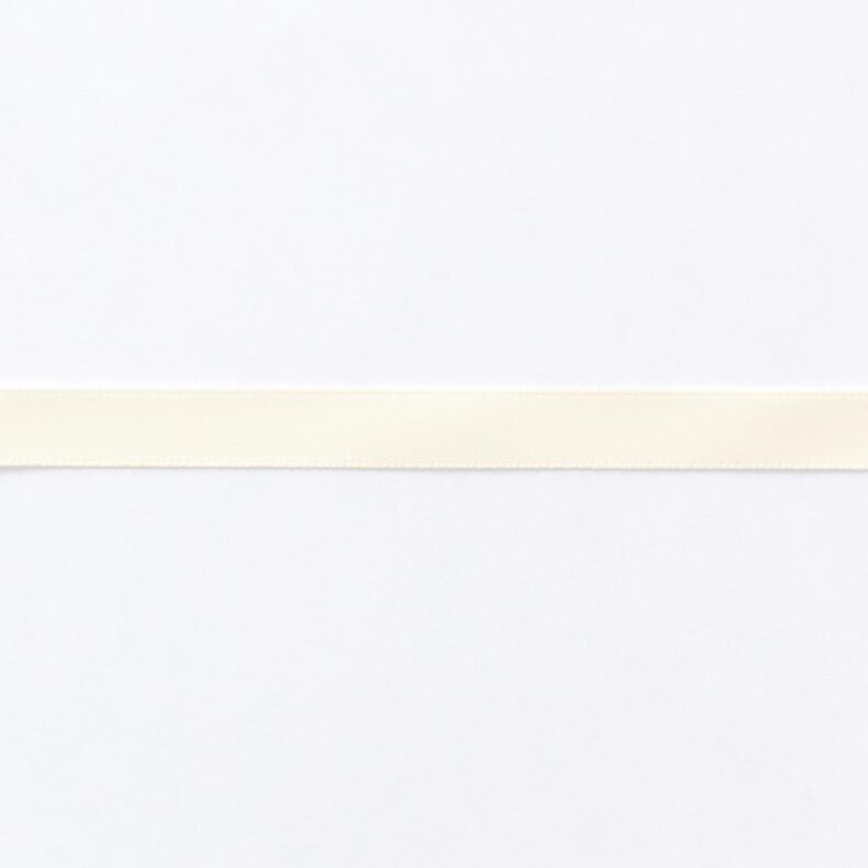 Satiininauha [9 mm] – villanvalkoinen,  image number 1