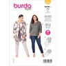 Plus Size -takki / -jakku | Burda 6034 | 44-54,  thumbnail number 1