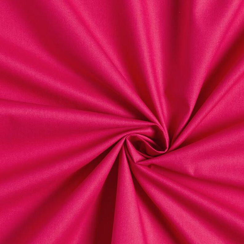 Puuvillapopliini Yksivärinen – pink,  image number 1