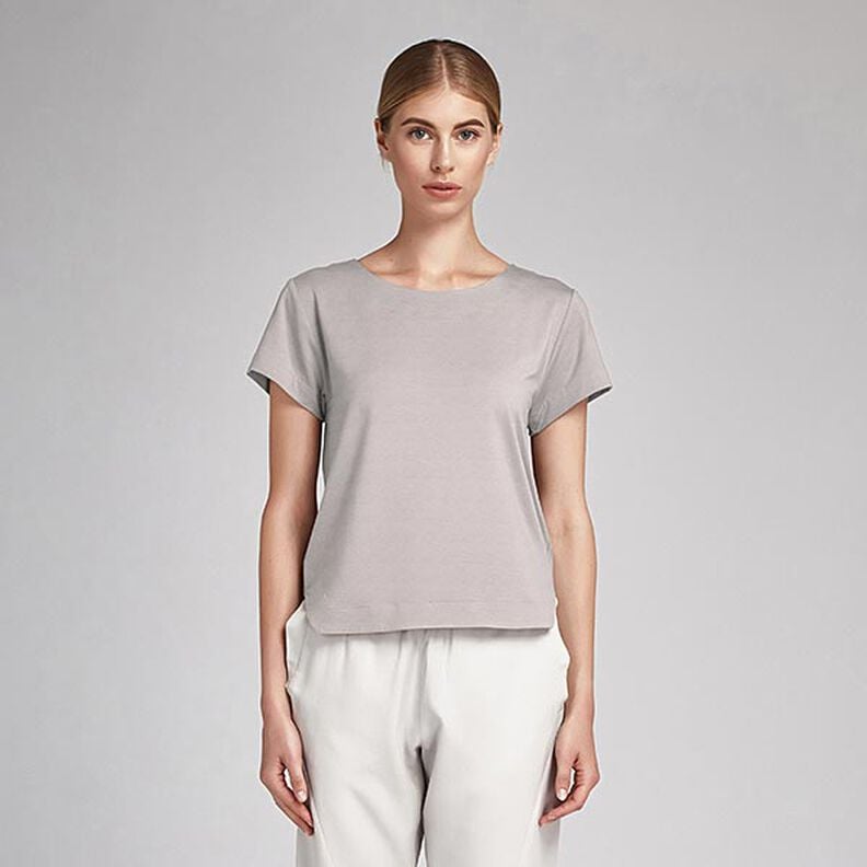 Puuvillabatisti Yksiv&auml;rinen &ndash; vaalea beige,  image number 5