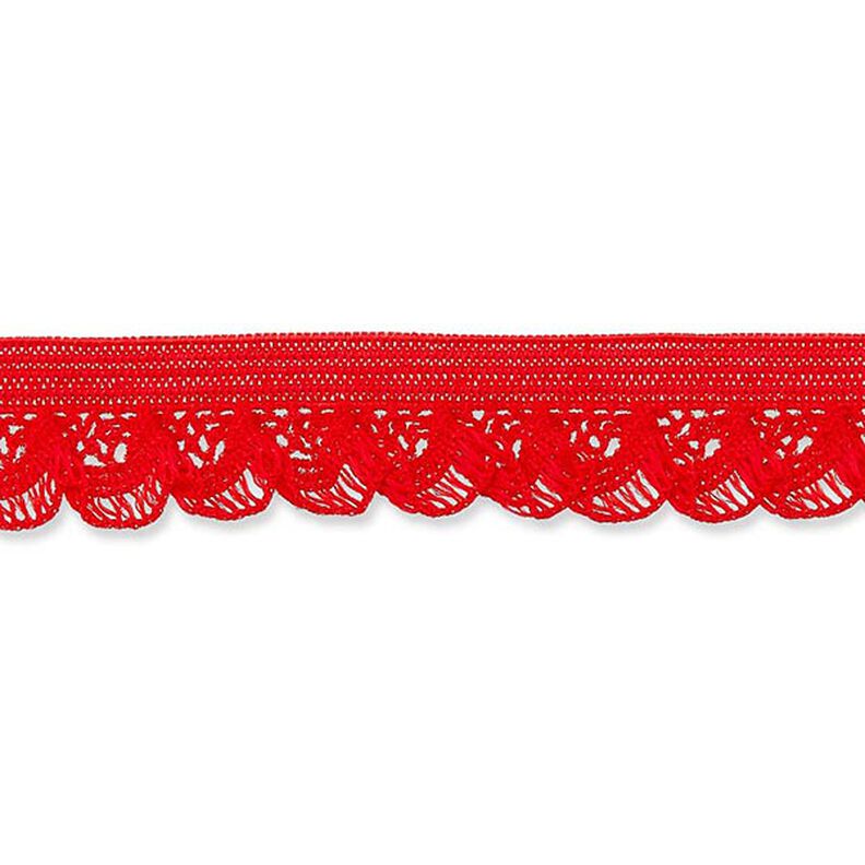 Joustava röyhelö [15 mm] – punainen,  image number 1