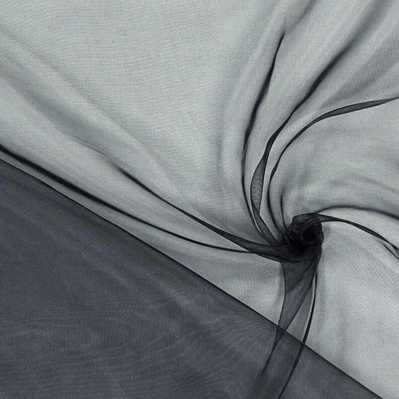 Organza – musta,  image number 1