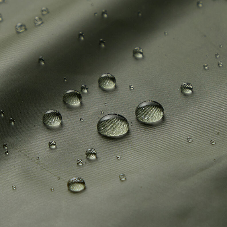 Vettähylkivä takkikangas ultrakevyt – oliivi,  image number 5