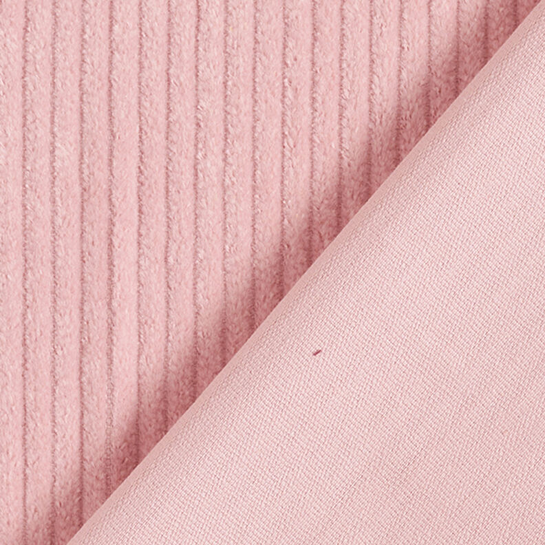 Leveä vakosametti esipesty Yksivärinen – vaalea vanharoosa,  image number 3