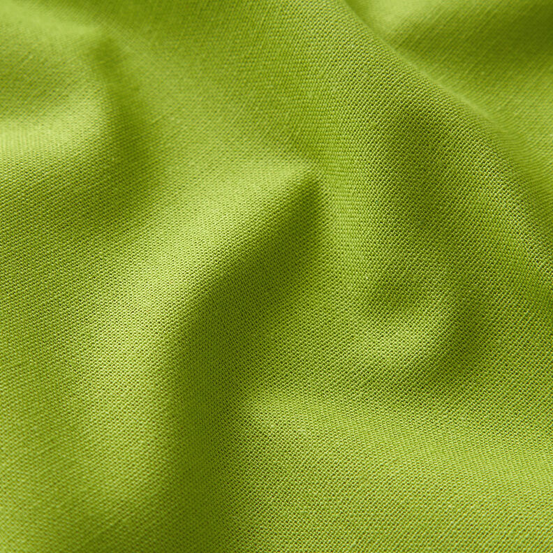 Puuvillakangas Kretonki Yksivärinen – omenanvihreä,  image number 2