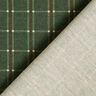Sisustuskangas Puolipanama Tyylik&auml;s ruutu &ndash; kuusenvihre&auml;/karmiininpunainen,  thumbnail number 4