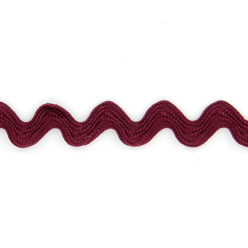 Aaltoileva nauha [12 mm] – bordeauxin punainen,  image number 2