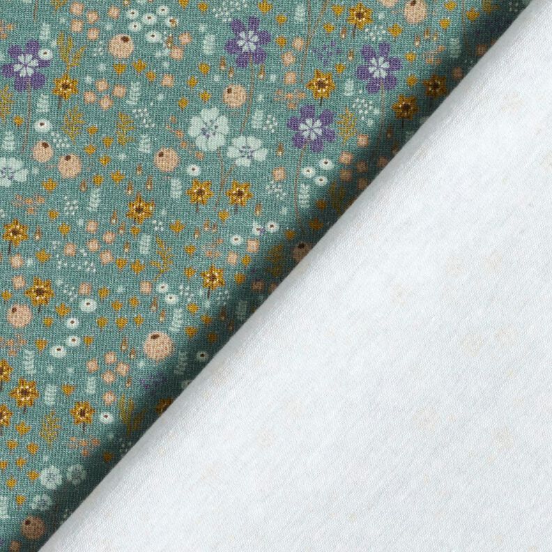 Puuvillajersey Mets&auml;kukkaniitty Digitaalipainatus &ndash; kaisla,  image number 4