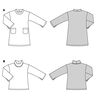 Plus-Size Mekko / Shirt | Burda 5866 | 44-54,  thumbnail number 8