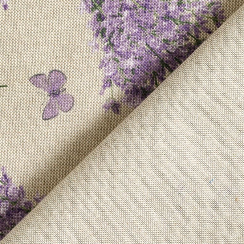 Pinnoitettu puuvilla Laventelikimppu – luonnonvärinen/laventeli,  image number 5