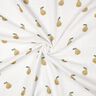 Musliini-/kaksikerroksinen kangas Päärynä Digitaalipainatus | Poppy Fabrics – valkoinen/oliivi,  thumbnail number 3