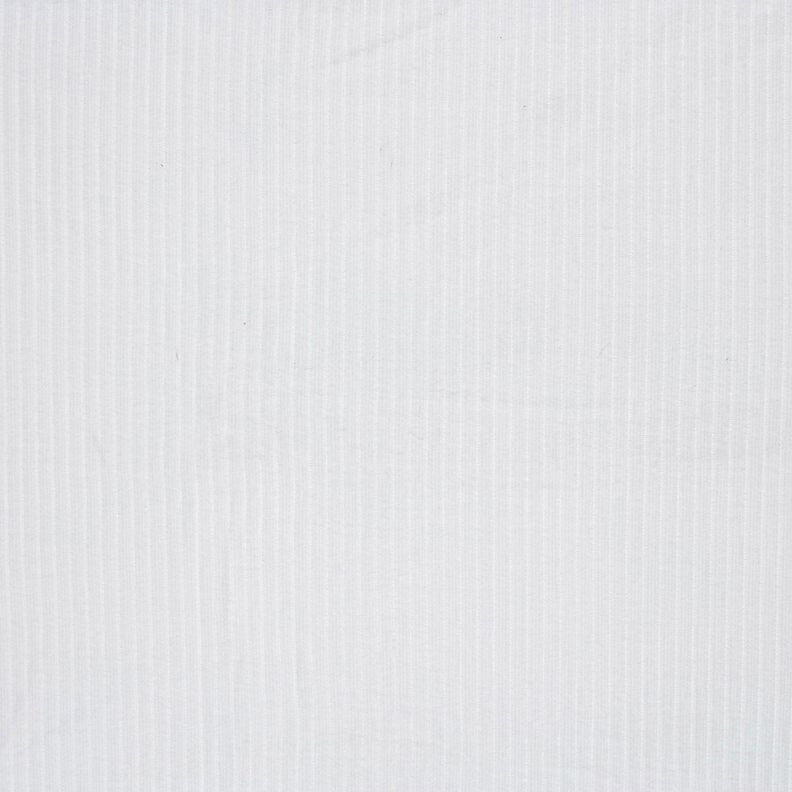 Superpehmeä ribbineulos, yksivärinen – valkoinen,  image number 1