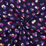 Vauvasametti värikkäät leopardipilkut | Poppy Fabrics – laivastonsininen,  thumbnail number 3