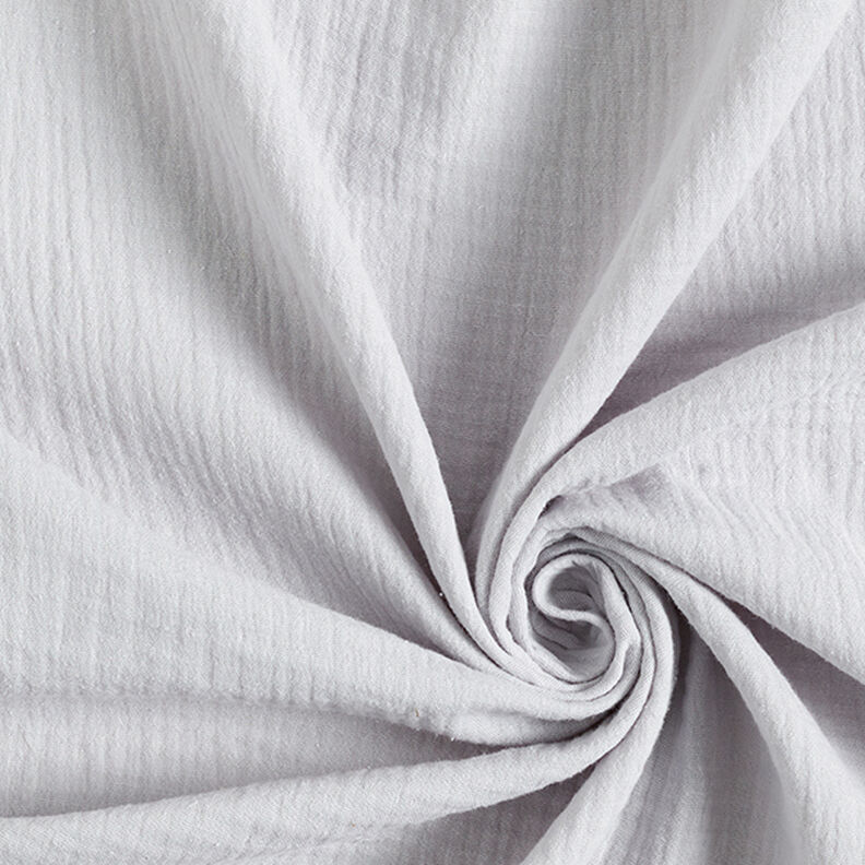 Musliini-/kaksikerroksinen kangas – vaaleansininen,  image number 1