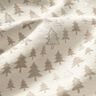 Sisustuskangas Jacquard Kimaltelevat kuuset – beige/hopea,  thumbnail number 2