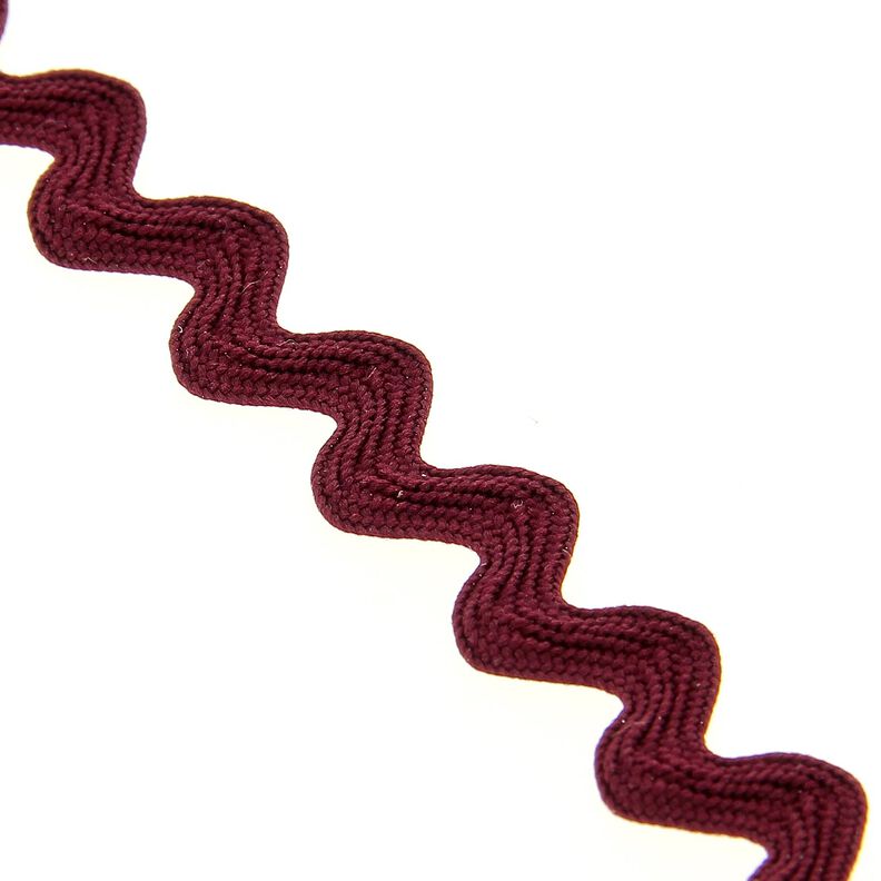 Aaltoileva nauha [12 mm] – bordeauxin punainen,  image number 1