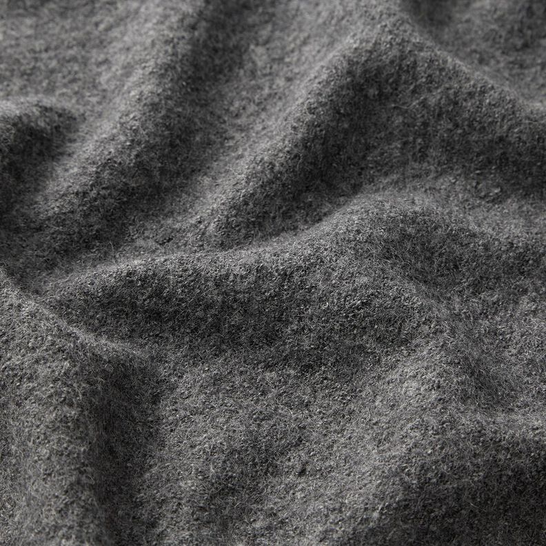 Kevyt viskoosi-villasekoite Neulekangas – tummanharmaa,  image number 2