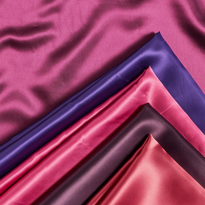 Satiinivuori yksivärinen – lila,  image number 4