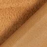 korkealaatuinen yksivärinen tekoturkis – vaaleanruskea,  thumbnail number 3