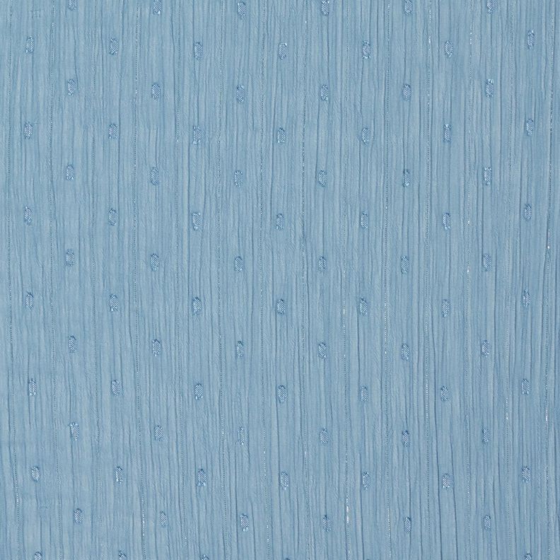 Sifonki Dobby Metallic Liituraidat – briljantin sininen/hopea metallic,  image number 1