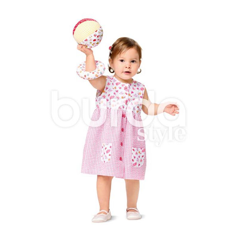 Vauvan mekko / pikkuhousut, Burda 9357,  image number 7