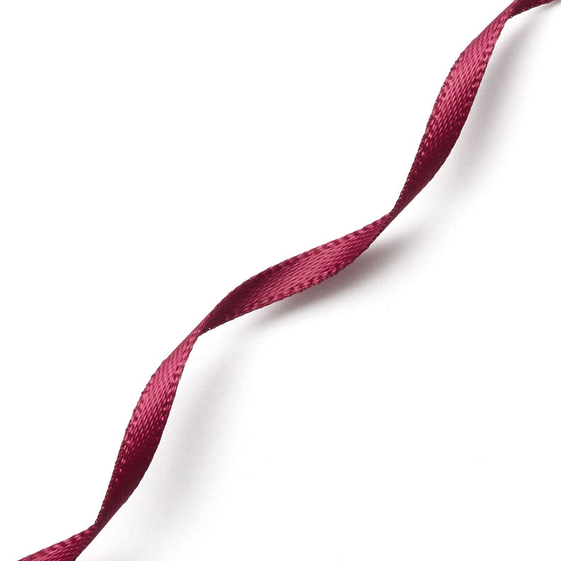 Satiininauha [3 mm] – bordeauxin punainen,  image number 3