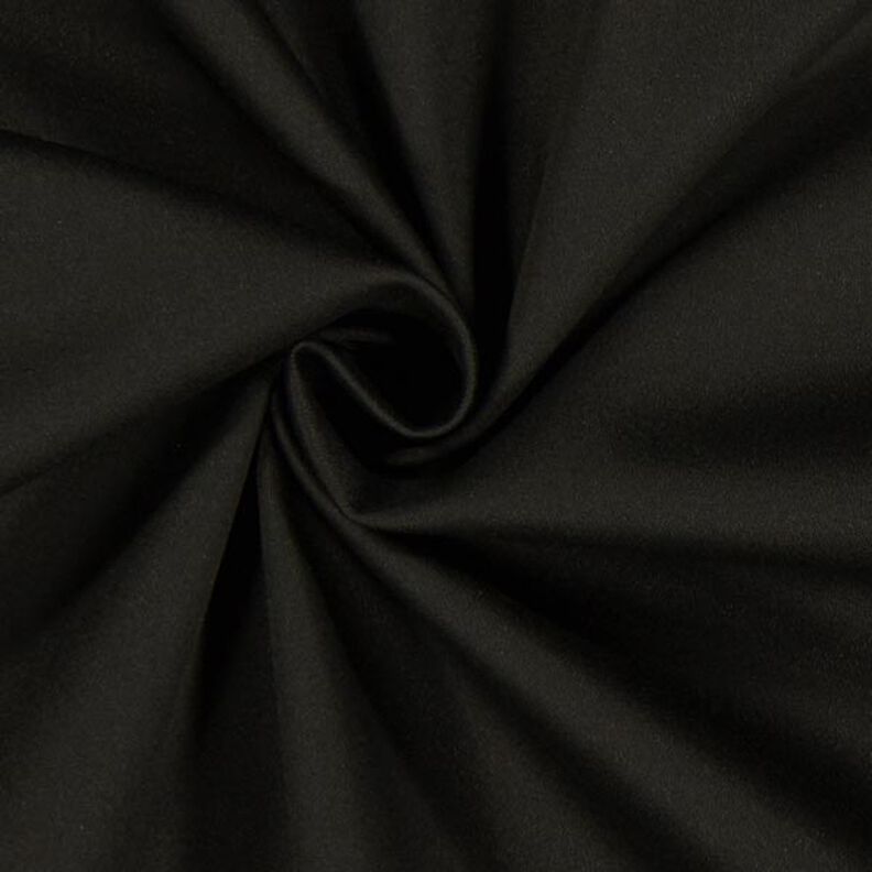 Puuvillasatiini Stretch – musta,  image number 2