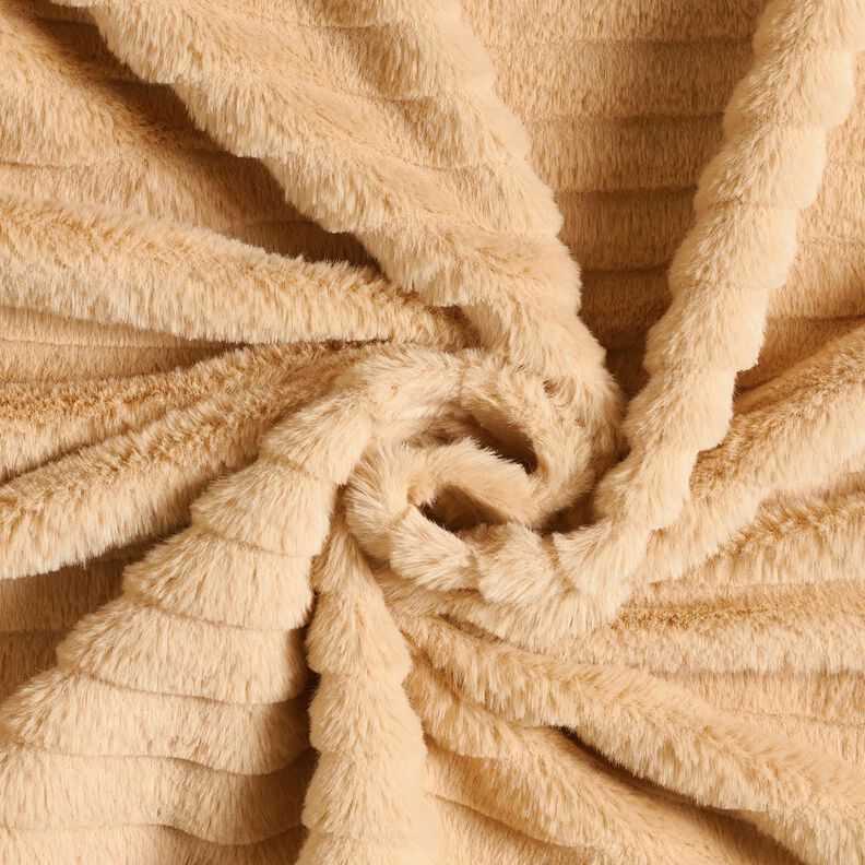 Keinoturkis leveillä poikittaisviivoilla – beige,  image number 3