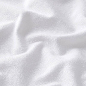 Jersey Puuvilla-pellavasekoite Yksivärinen – valkoinen | Loppupala 90cm, 