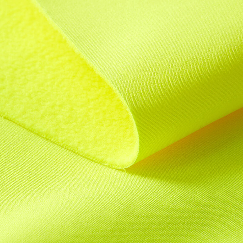 Softshell Yksivärinen – keltainen neon,  image number 5