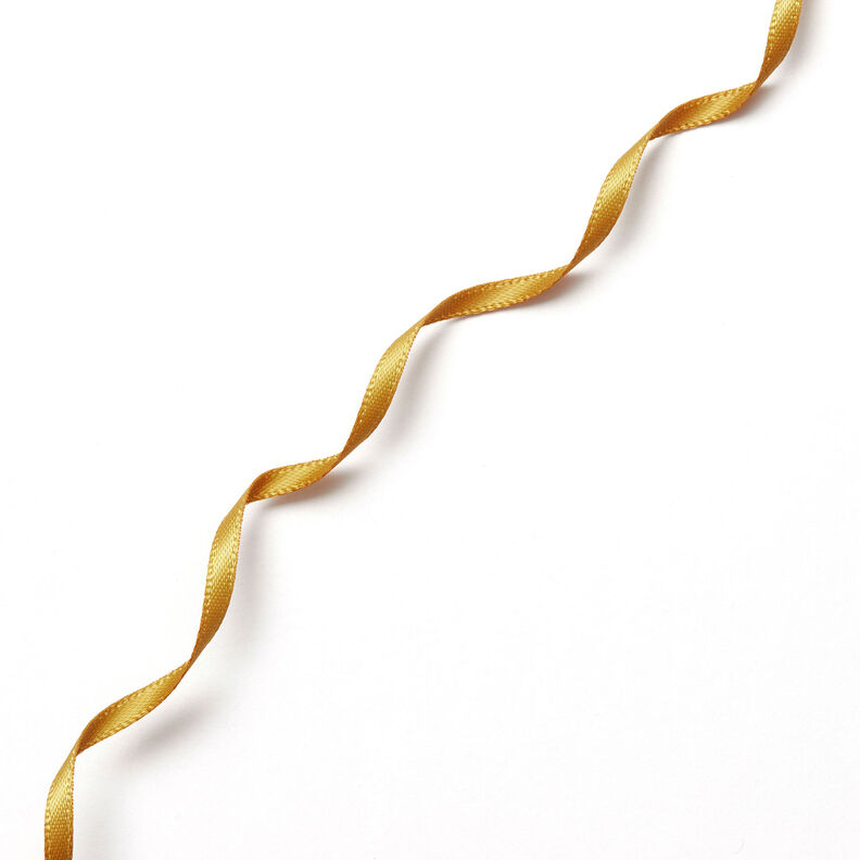Satiininauha [3 mm] – sinappi,  image number 2
