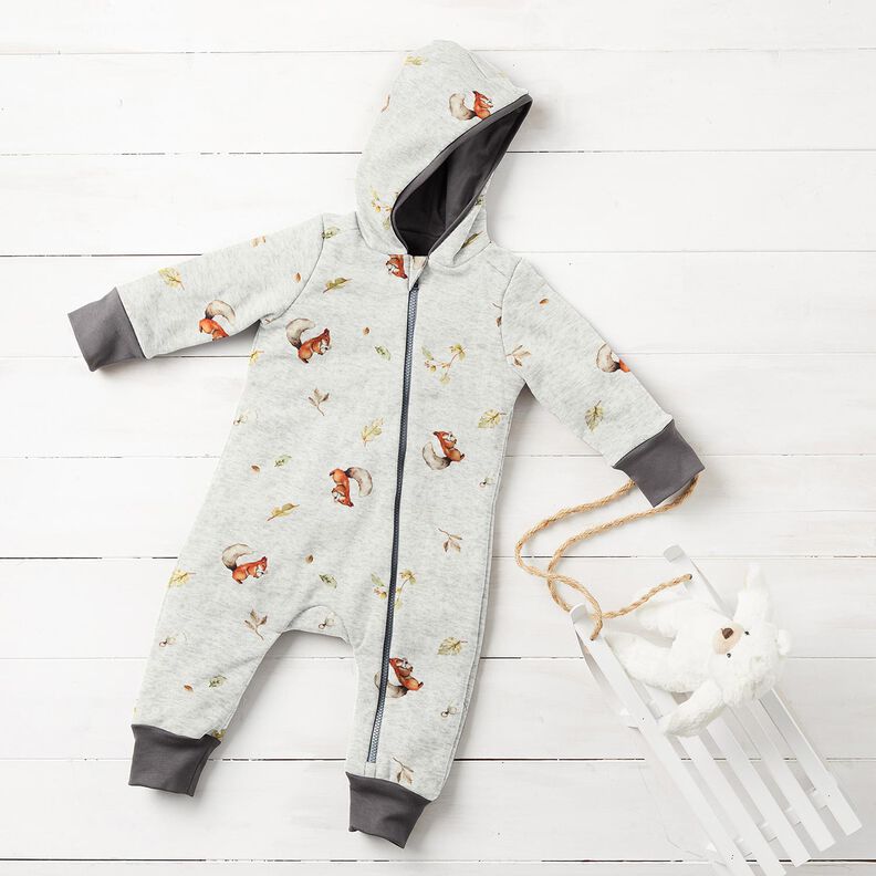 Alpenfleece Orava – luonnonvärinen/vaaleanharmaa,  image number 6