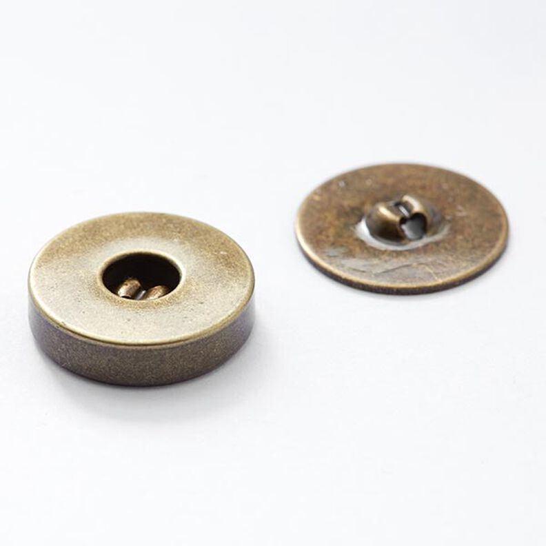 Magneettinappi [  Ø18 mm ] – vanhakulta metallinen,  image number 1