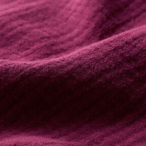 Musliini-/kaksikerroksinen kangas – bordeauxin punainen, 