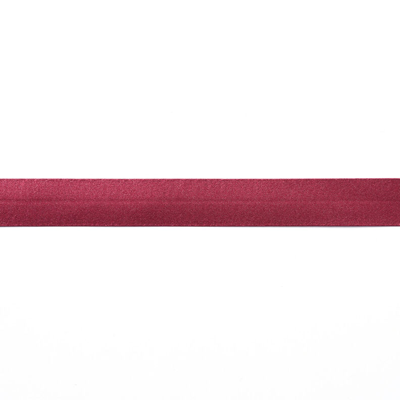 Vinonauha Satiini [20 mm] – bordeauxin punainen,  image number 1