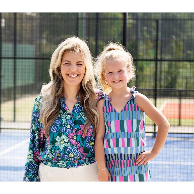 Puuvilla-viskoosi-sekoite Villit raidat | Poppy Fabrics &ndash; kaisla/pink,  image number 5