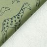 French Terry Kesäcollege gezeichnete Safari-Tiere – vaalea khaki,  thumbnail number 5