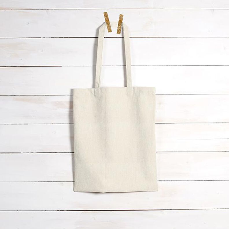 Sisustuskangas Jacquard Hillitty ribbi &ndash; kerma,  image number 7