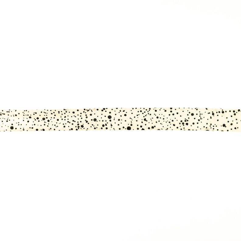 Vinonauha Läiskät [20 mm] – villanvalkoinen/musta,  image number 1
