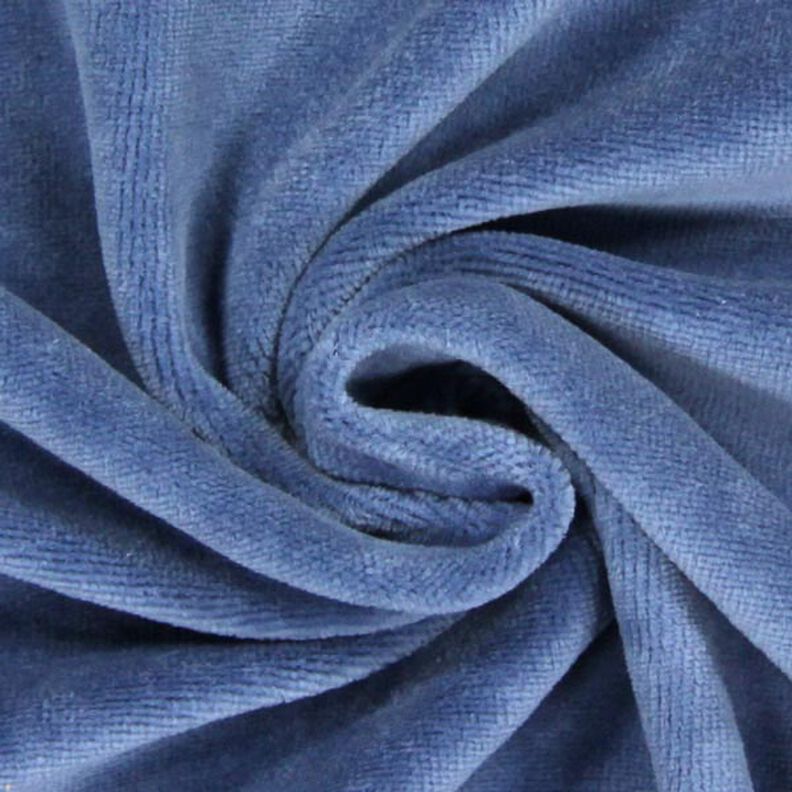 Nicki-kangas yksivärinen – teräksen sininen,  image number 2