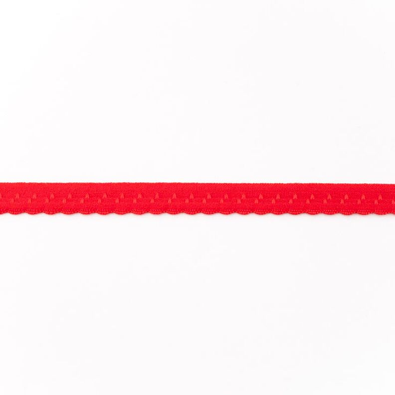 Joustava kanttausnauha Pitsi [12 mm] – punainen,  image number 1