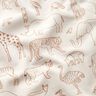 French Terry Kesäcollege Piirretyt safarieläimet – vaalea beige,  thumbnail number 2
