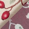 Sisustuskangas Gobeliini Ruusunmarjat – vaalea beige/punainen,  thumbnail number 5
