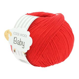 Cool Wool Baby, 50g | Lana Grossa – punainen, 