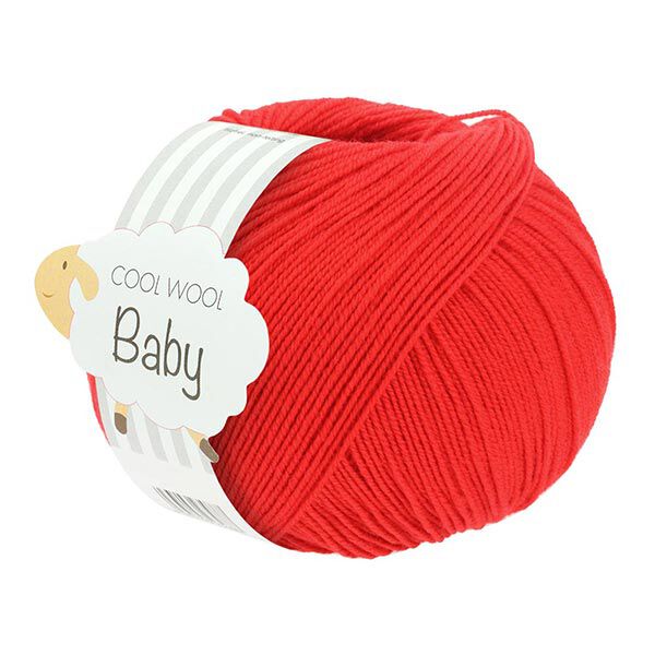 Cool Wool Baby, 50g | Lana Grossa – punainen,  image number 1